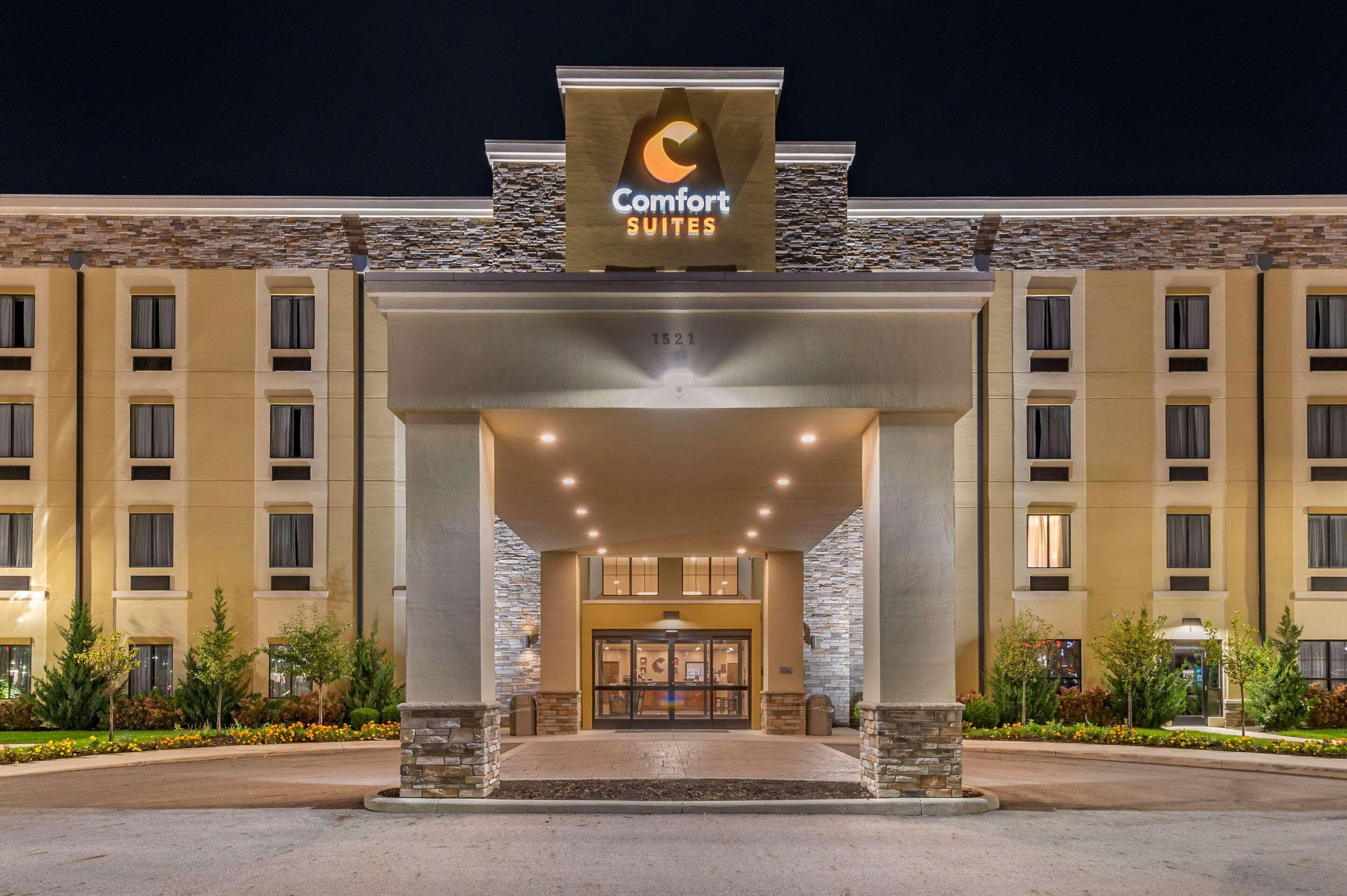 Comfort Suites Columbus Airport Exterior foto
